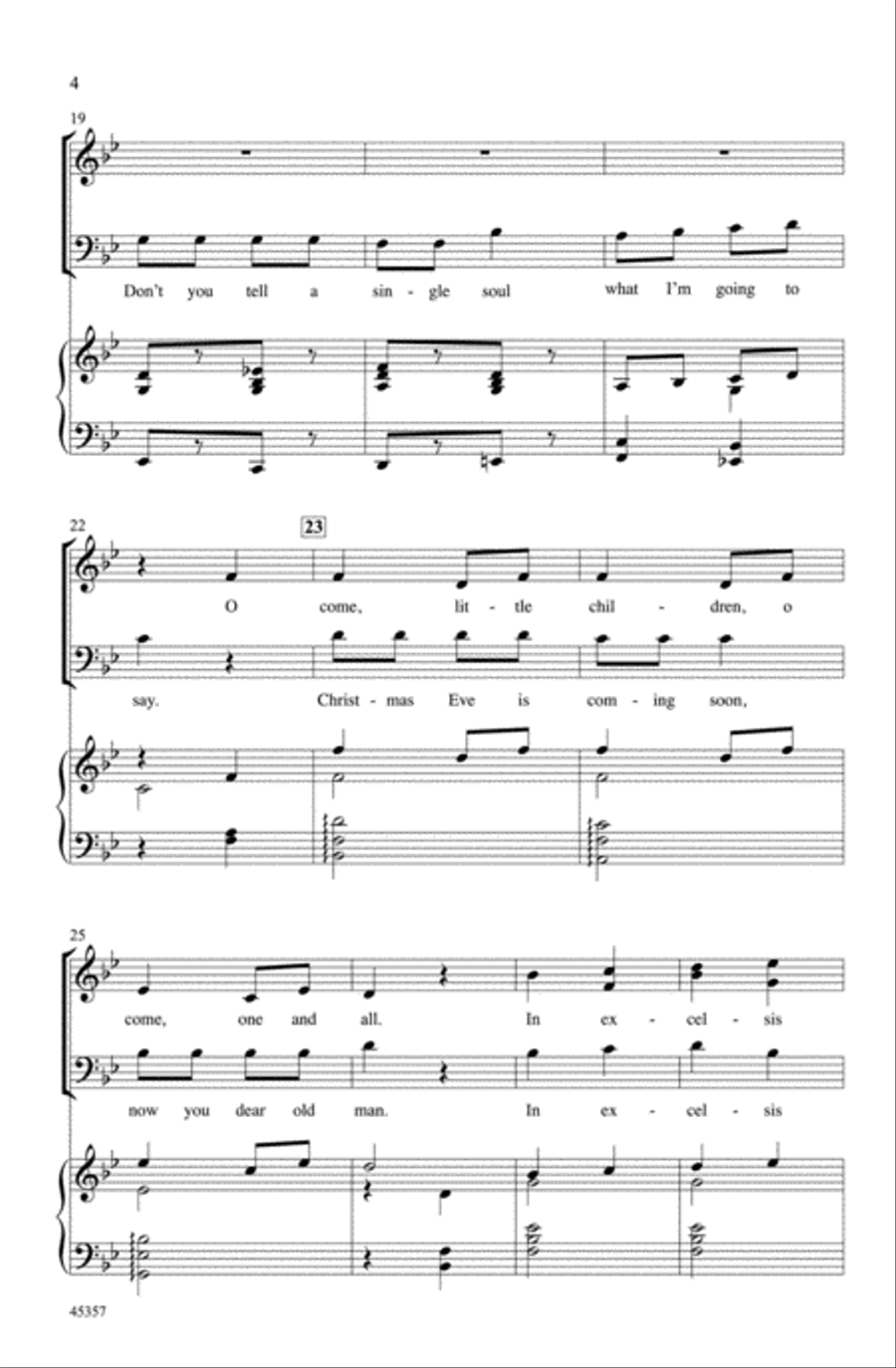 Christmas in 90 Seconds Choir scores gallery preview page 3