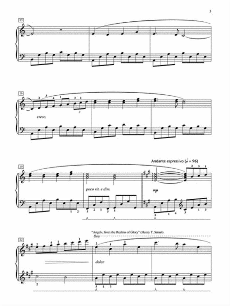 Christmas Angels Christmas Angels Piano Method scores gallery preview page 4