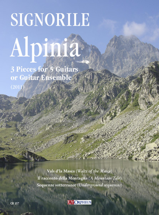 Book cover for Alpinia. 3 Pieces for 5 Guitars or Guitar Ensemble (2011)