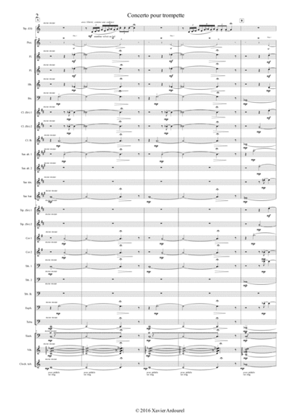 Concerto pour trompette 2ème mvt - Trumpet concerto 2 mvt