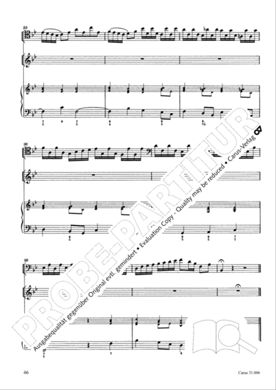 Stay with us, for it draws on toward evening (Bleib bei uns, denn es will Abend werden) 4-Part scores gallery preview page 47