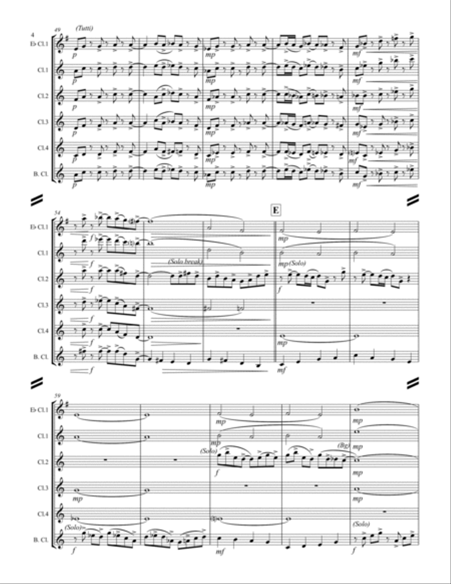 Witchcraft Woodwind Ensemble scores gallery preview page 5