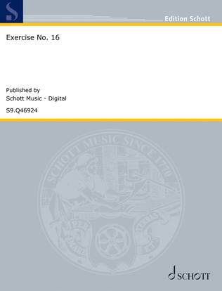 Book cover for Exercise No. 16