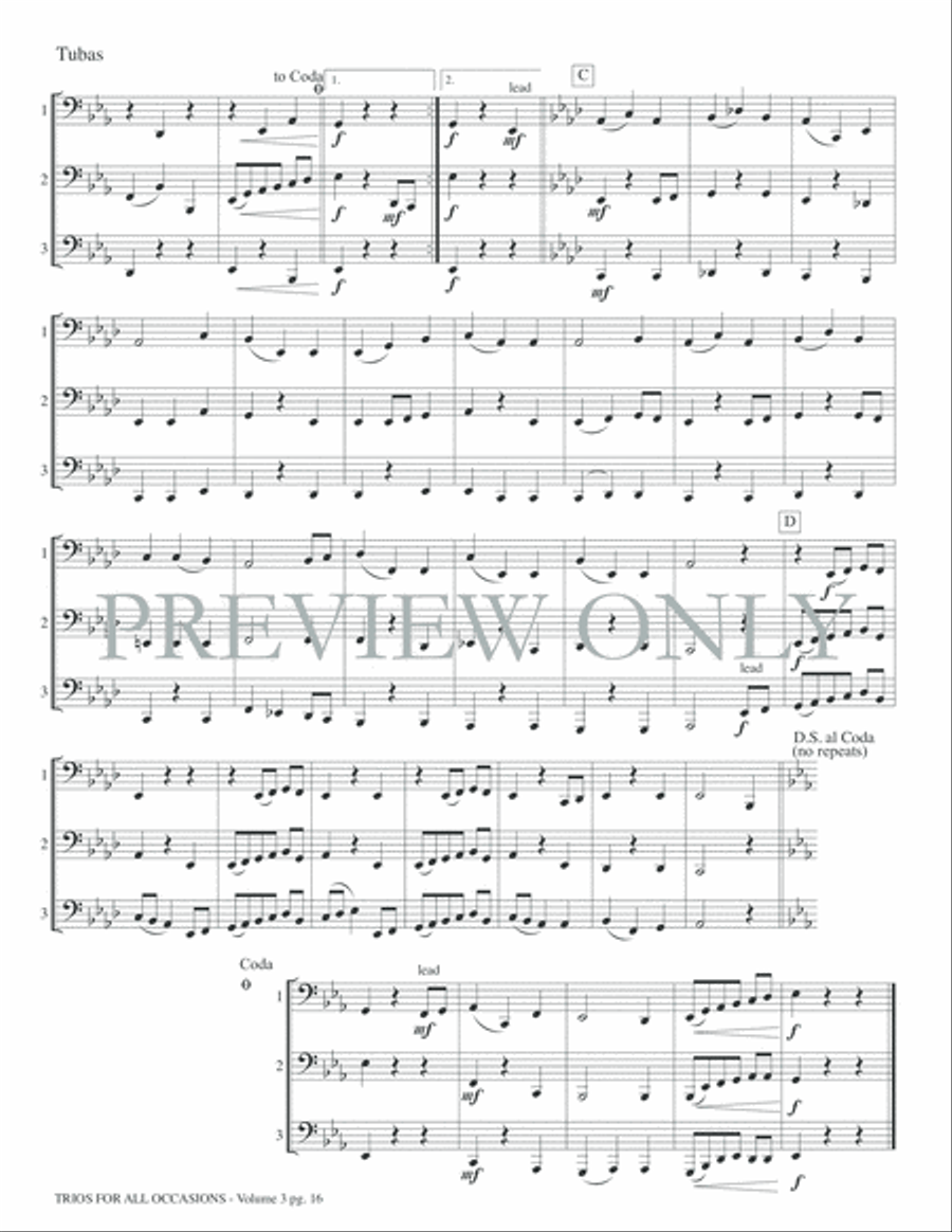 Trios for All Occasions Small Ensemble scores gallery preview page 18