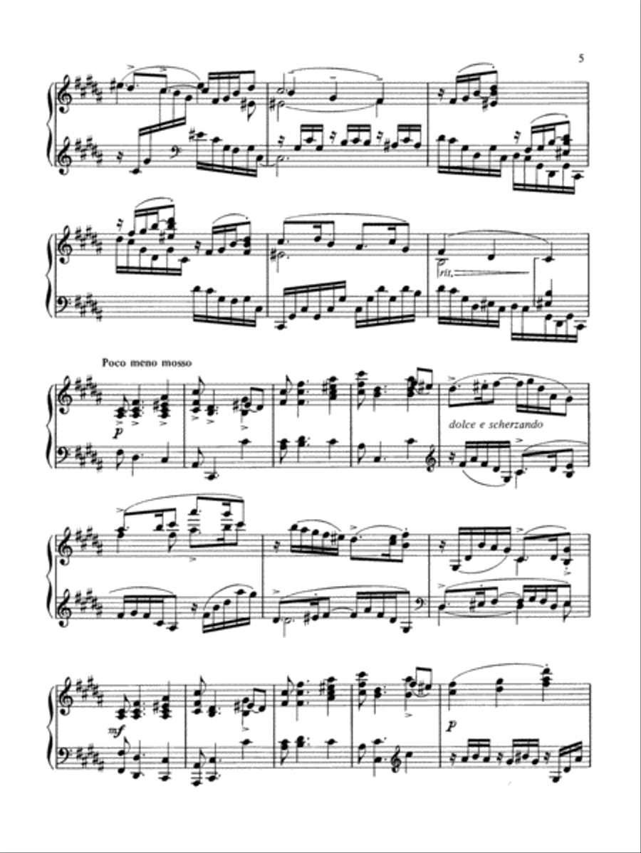 Miaskowsky: Three Sonatas Piano Solo scores gallery preview page 2