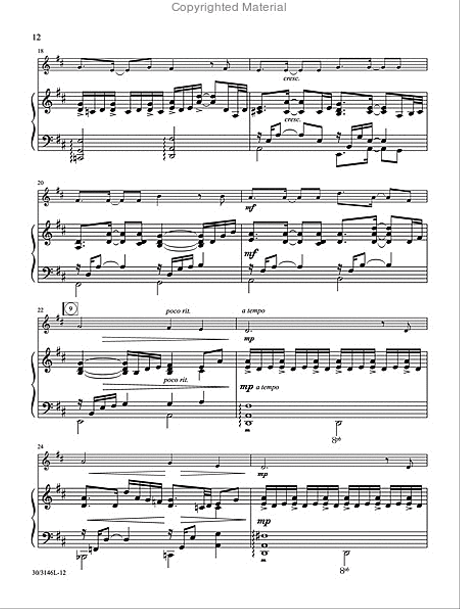 Christmas Winds Clarinet scores gallery preview page 10