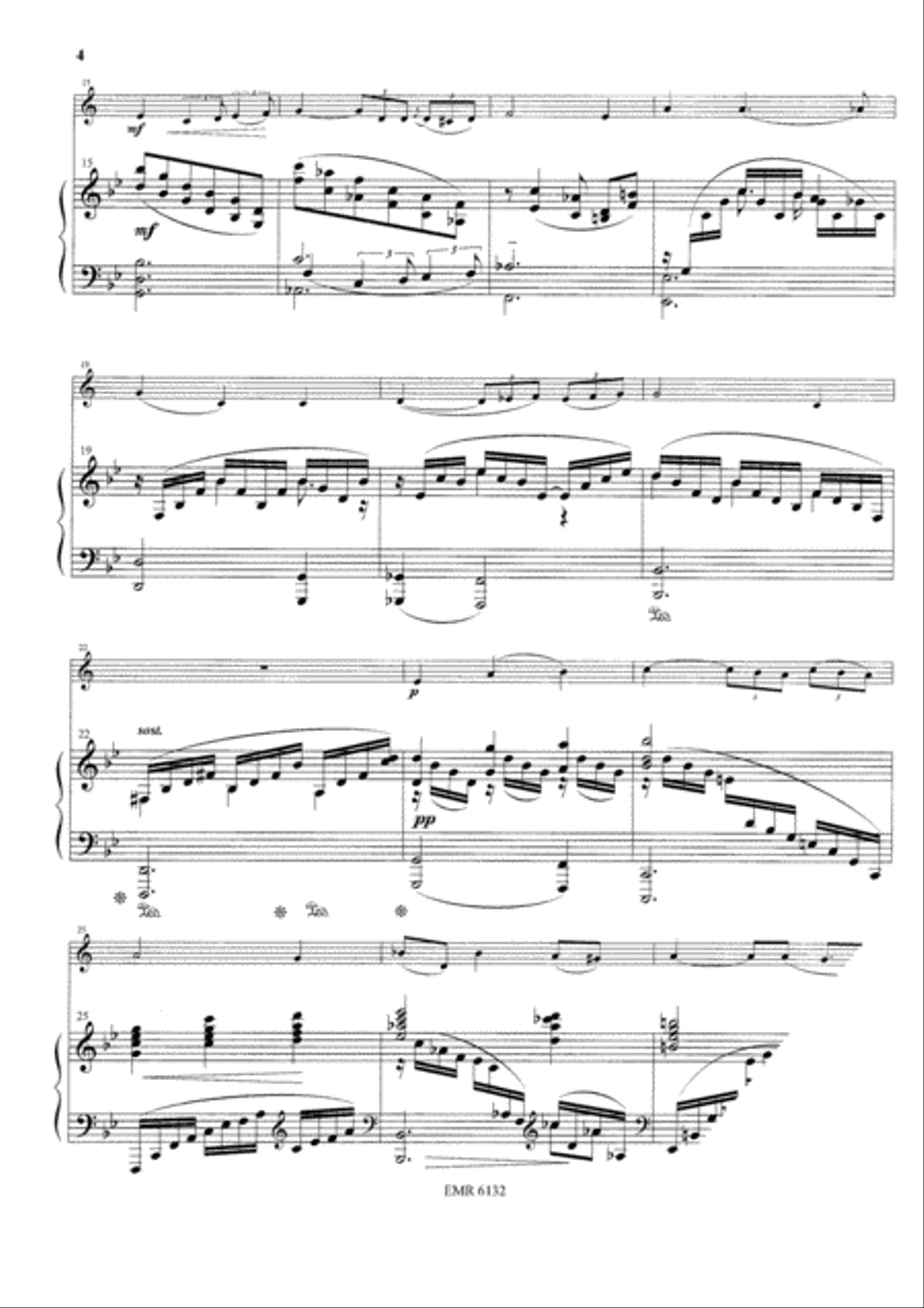 Apres un reve Cornet scores gallery preview page 4
