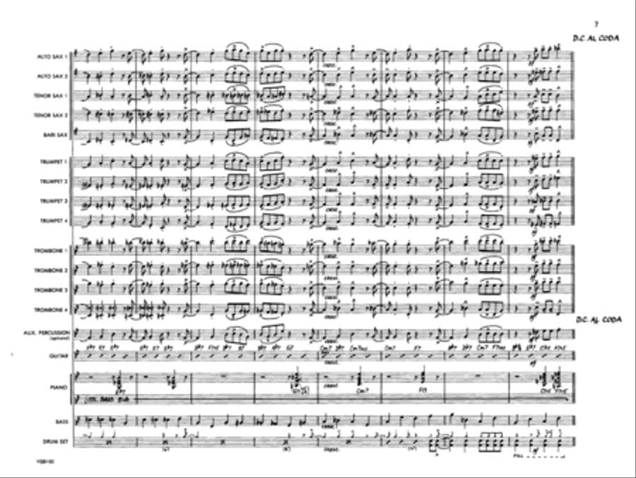 Pardon My Blues Pardon My Blues Jazz Ensemble scores gallery preview page 7