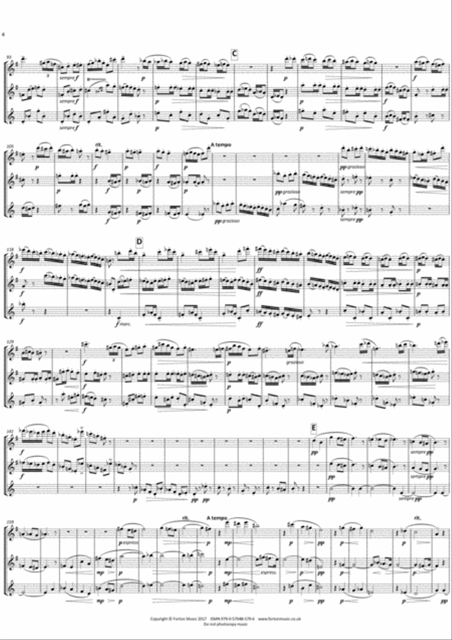 Serenade Flute scores gallery preview page 4