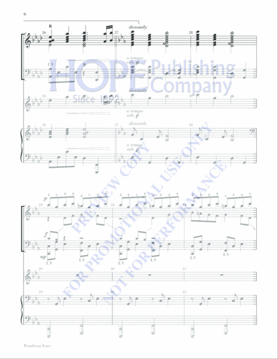 Wondrous Love Is This Wondrous Love Is This Handbell Choir scores gallery preview page 6