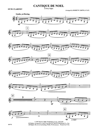 Cantique de Noel (O Holy Night): 1st B-flat Clarinet