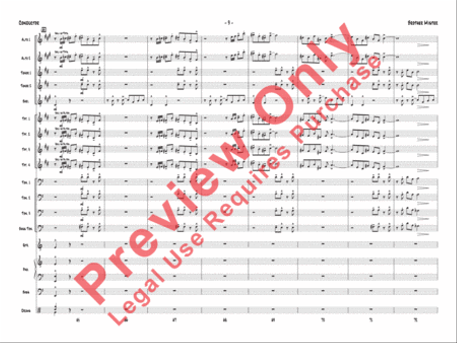Brother Mister Brother Mister Jazz Ensemble scores gallery preview page 32
