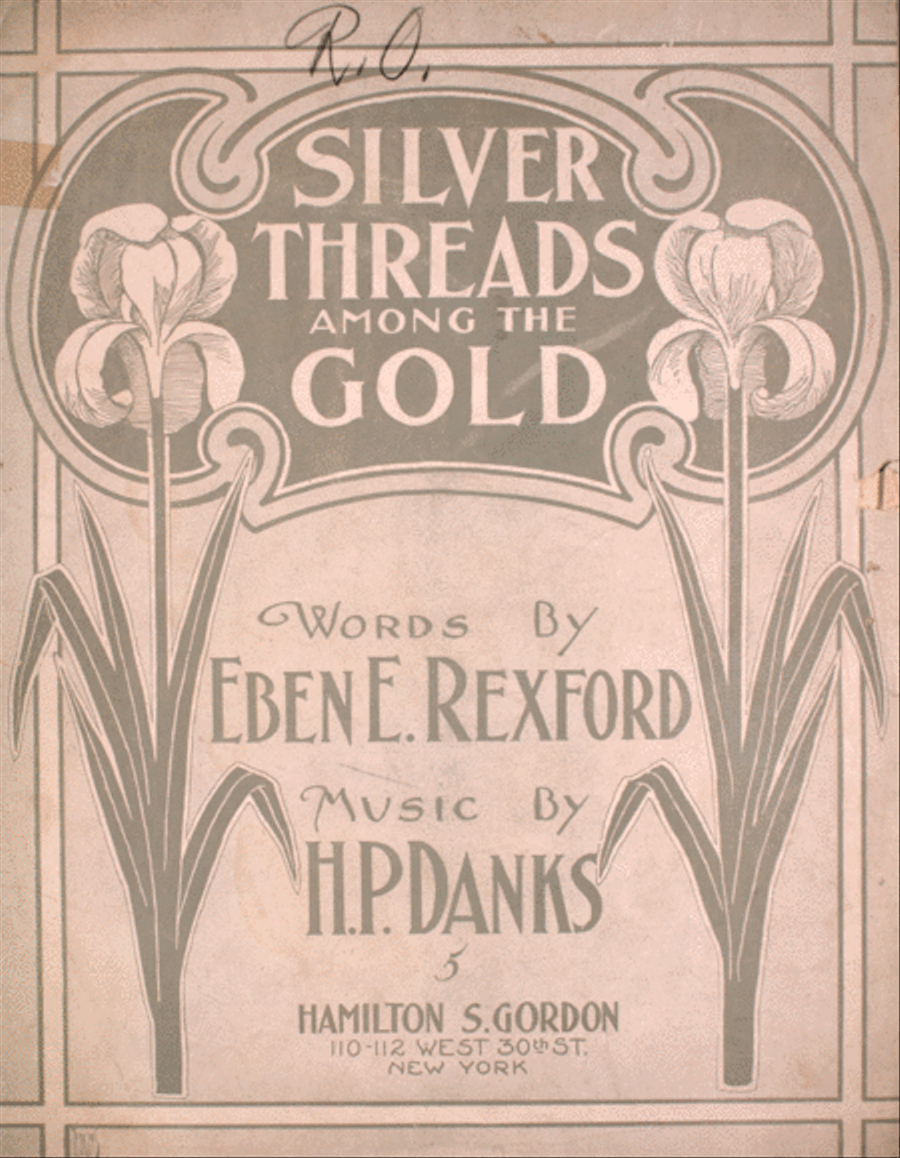 Silver Threads Among the Gold 4-Part scores gallery preview page 1