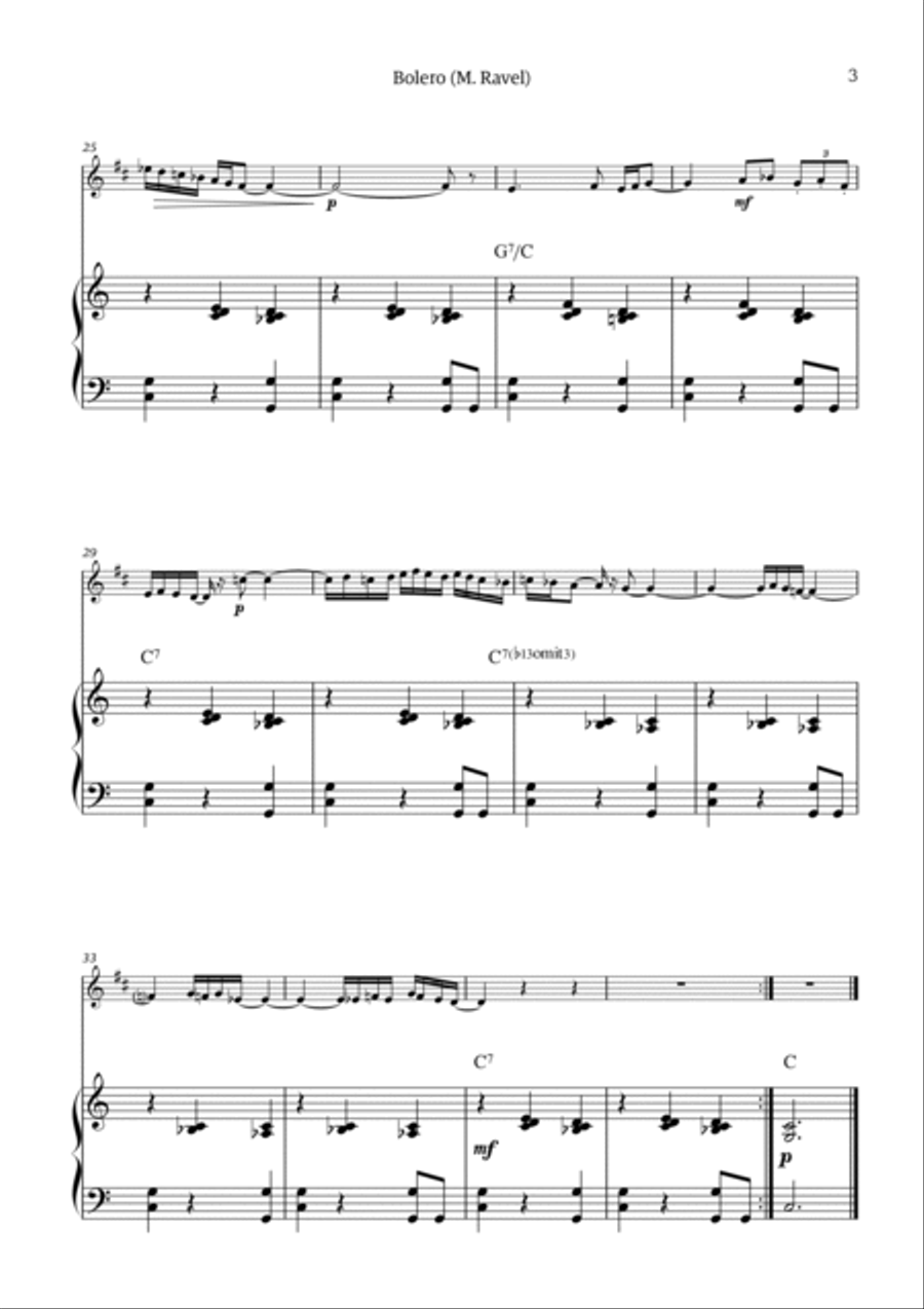 Bolero Chamber Music scores gallery preview page 3