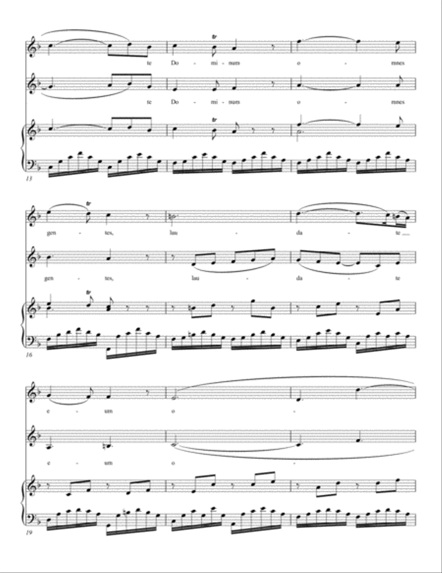 Laudate Dominum Vocal Duet scores gallery preview page 2