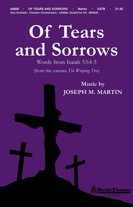 Book cover for Of Tears and Sorrow