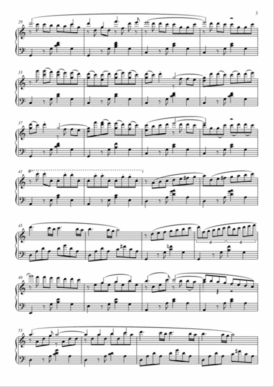 Echoes of Joy for Piano Echoes of Joy for Piano Piano Solo scores gallery preview page 3