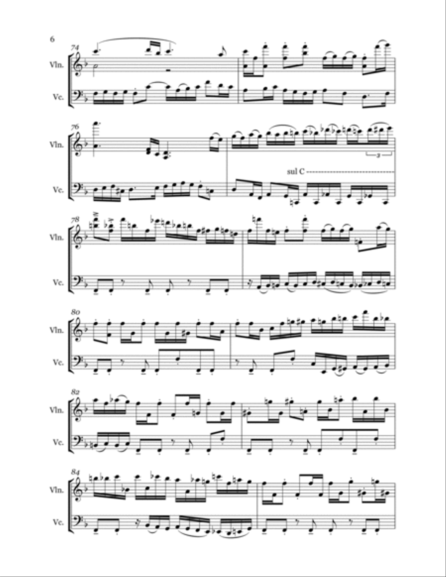 Joel String Duet scores gallery preview page 6