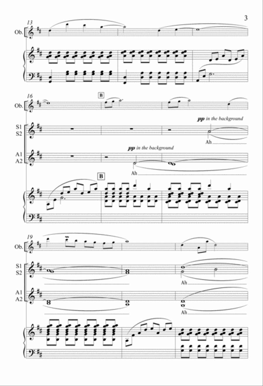 A Song of the Future SSAA scores gallery preview page 2