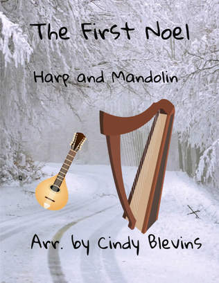 The First Noel, for harp and mandolin
