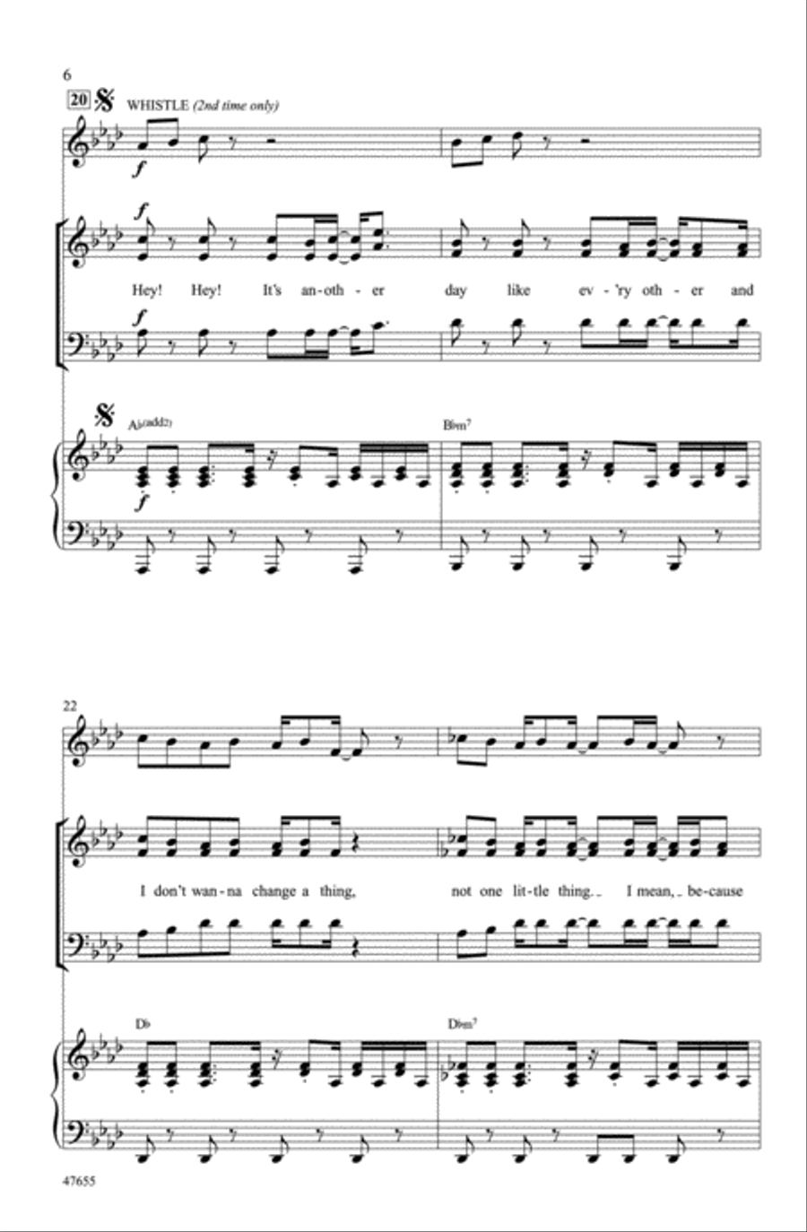 Perfection Choir scores gallery preview page 5