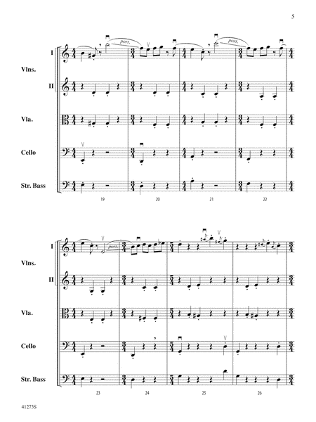 Waltz for Wobbly Wilfred: Score