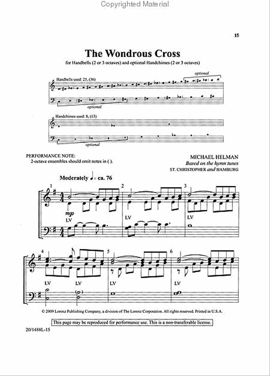 Hymns for the Church Year 3-Octaves scores gallery preview page 3
