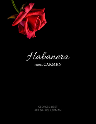 Habanera from Carmen for Double Bass & Piano