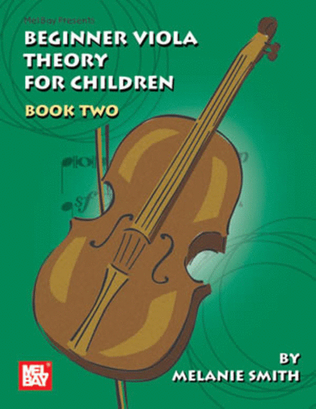 Book cover for Beginner Viola Theory For Children Book 2