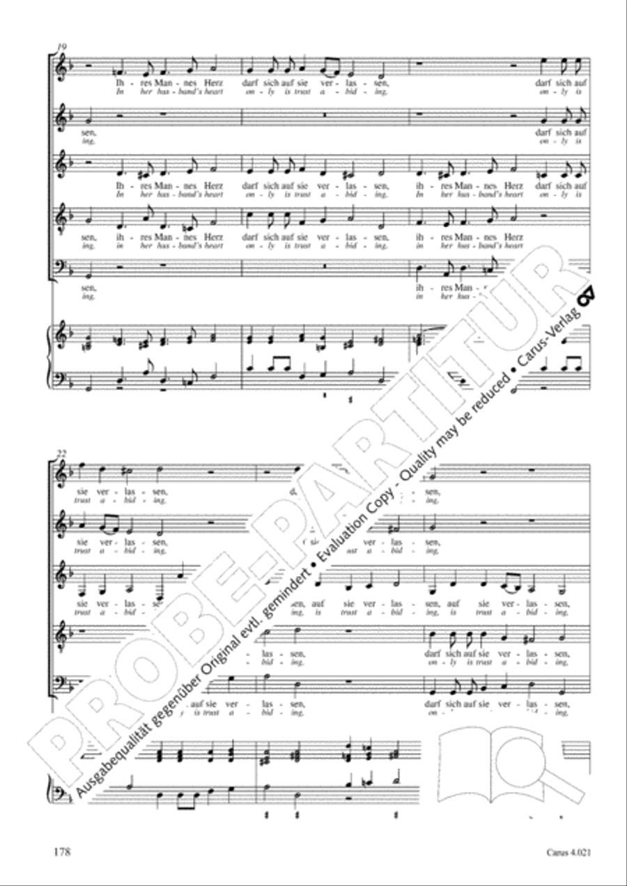 Schein: Israelsbrunnlein. Fontana d'Israel. Complete edition Choir scores gallery preview page 185