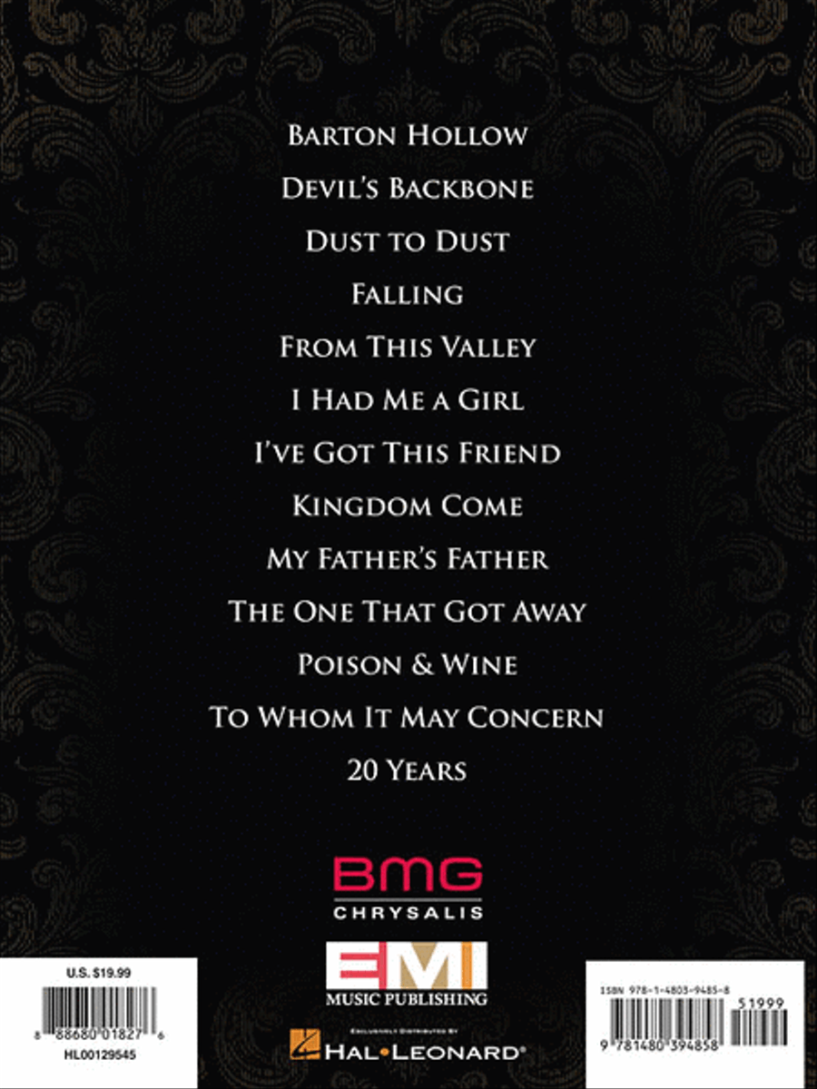 The Civil Wars Electric Guitar scores gallery preview page 2