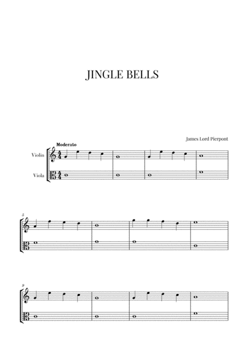 Jingle Bells for Violin and Viola image number null