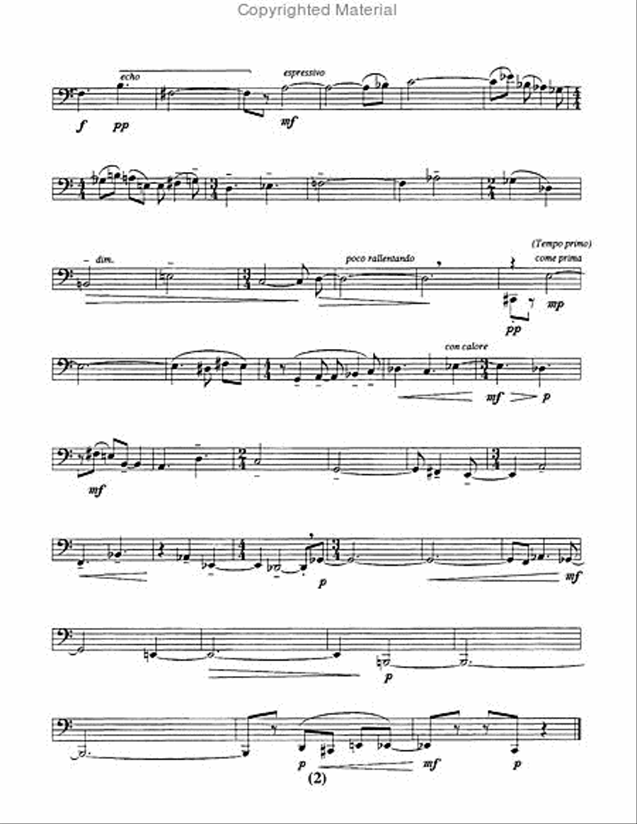 Self Portraits Tuba scores gallery preview page 8