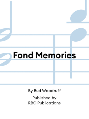 Book cover for Fond Memories