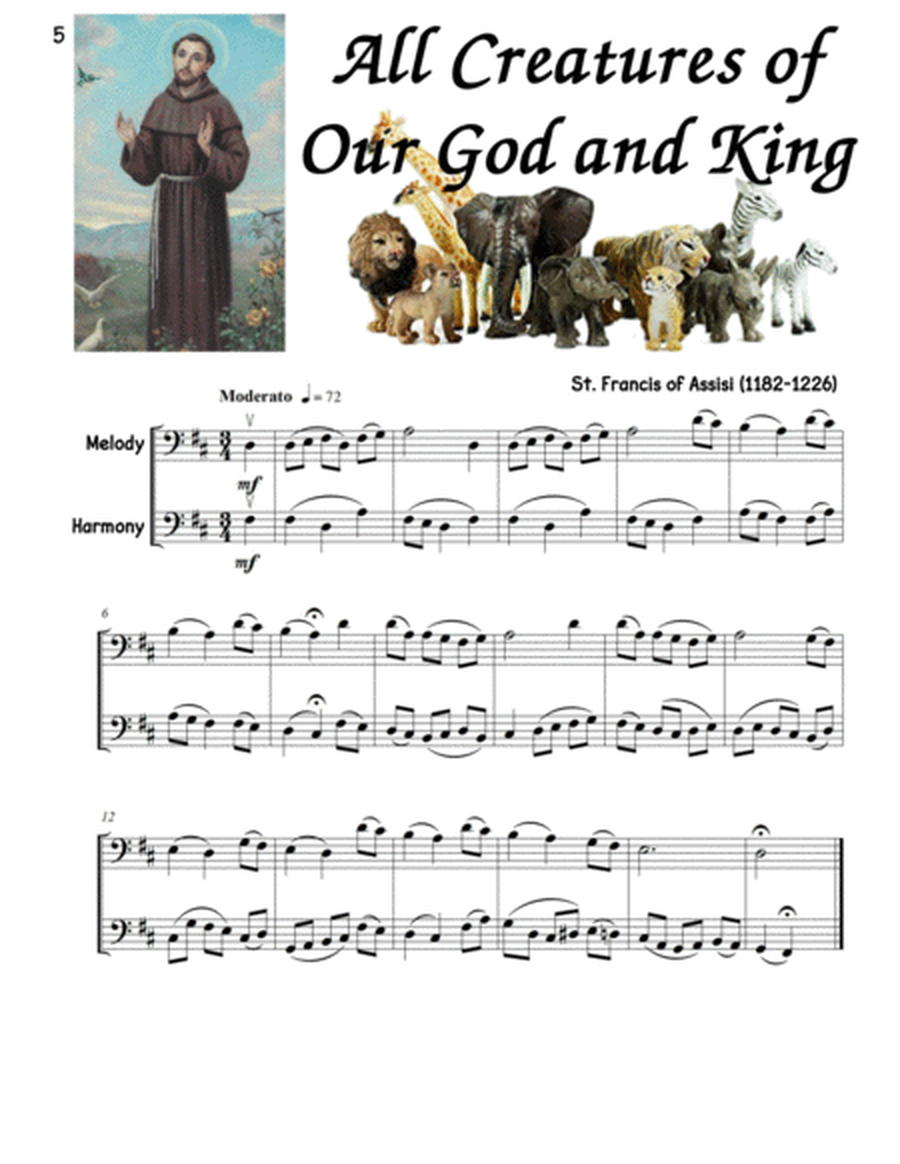 Make a Joyful Noise: 12 Popular Hymns and Their Mash-Ups for Two Cellos image number null