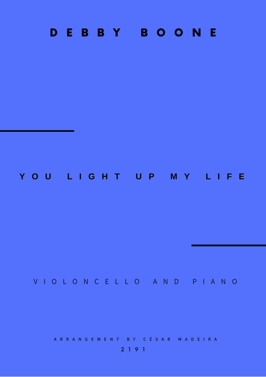 You Light Up My Life Piano scores gallery preview page 1