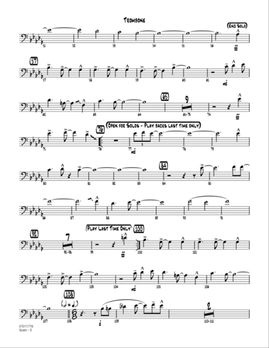 Spain - Trombone