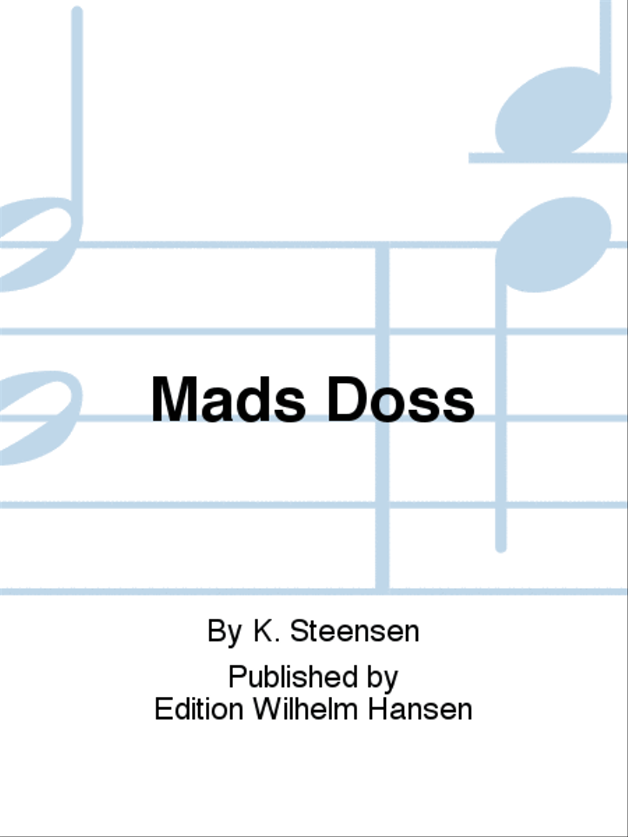 Mads Doss Choir scores gallery preview page 1
