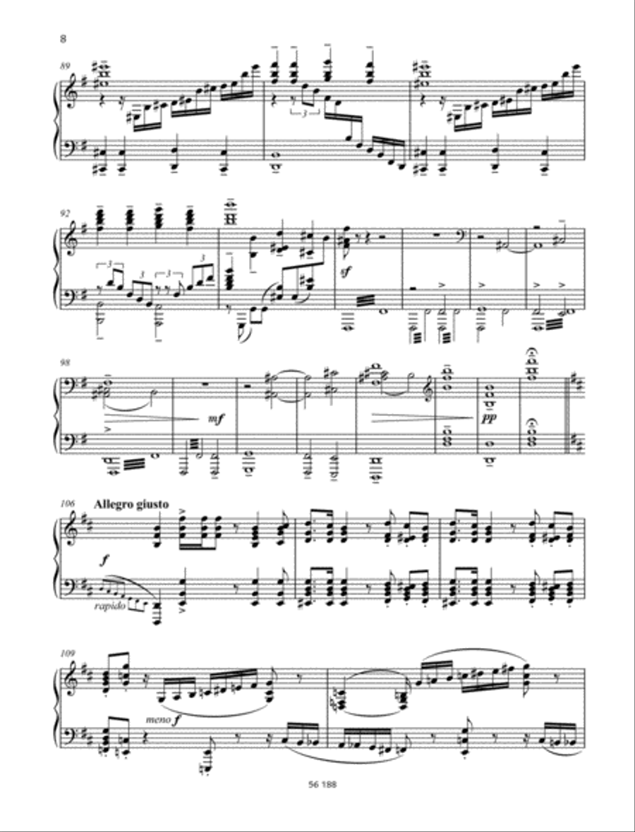 Romeo and Juliet Romeo and Juliet Piano Solo scores gallery preview page 6