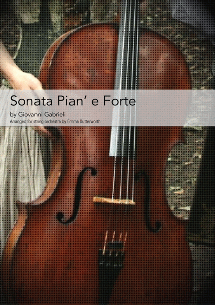 Sonata Pian e Forte for String Orchestra image number null