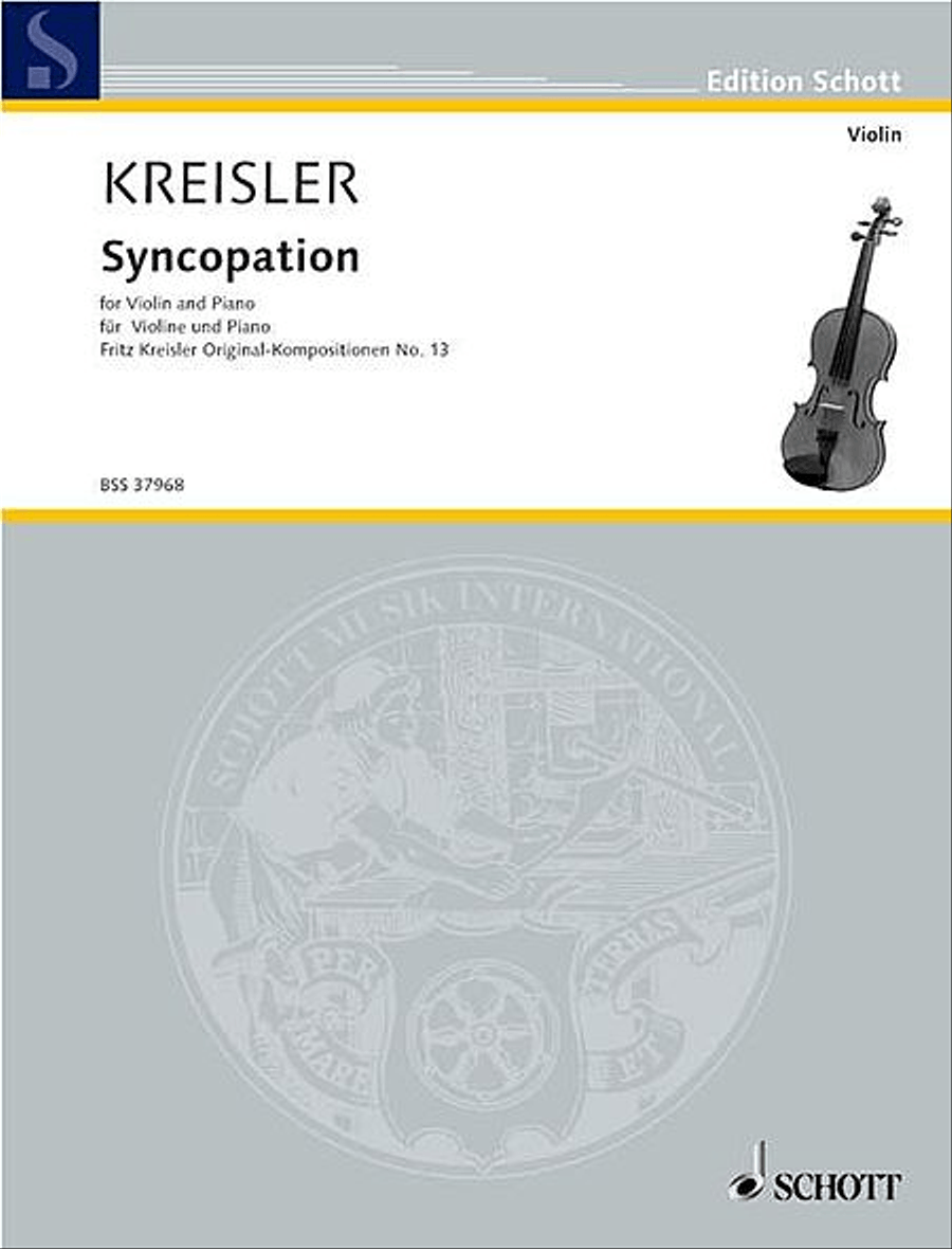 Syncopation Violin Solo scores gallery preview page 1
