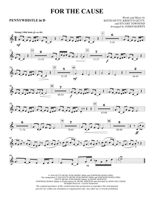 For the Cause (arr. James Koerts) - Pennywhistle in D