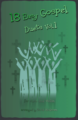 Book cover for 18 Easy Gospel Duets Vol.1 for Oboe and Violin