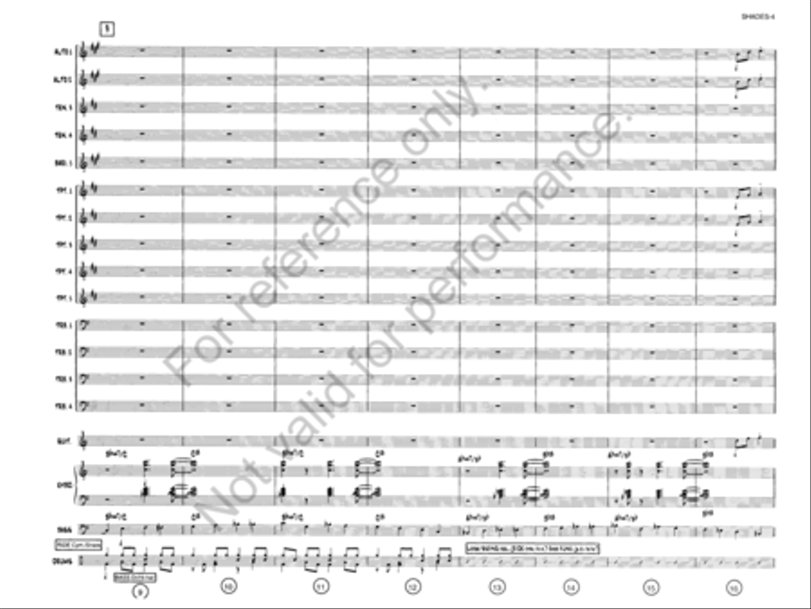 Shades On, Roof Down! Jazz Ensemble scores gallery preview page 3