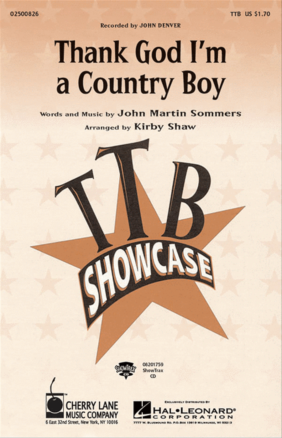 Thank God I'm a Country Boy TTB scores gallery preview page 1
