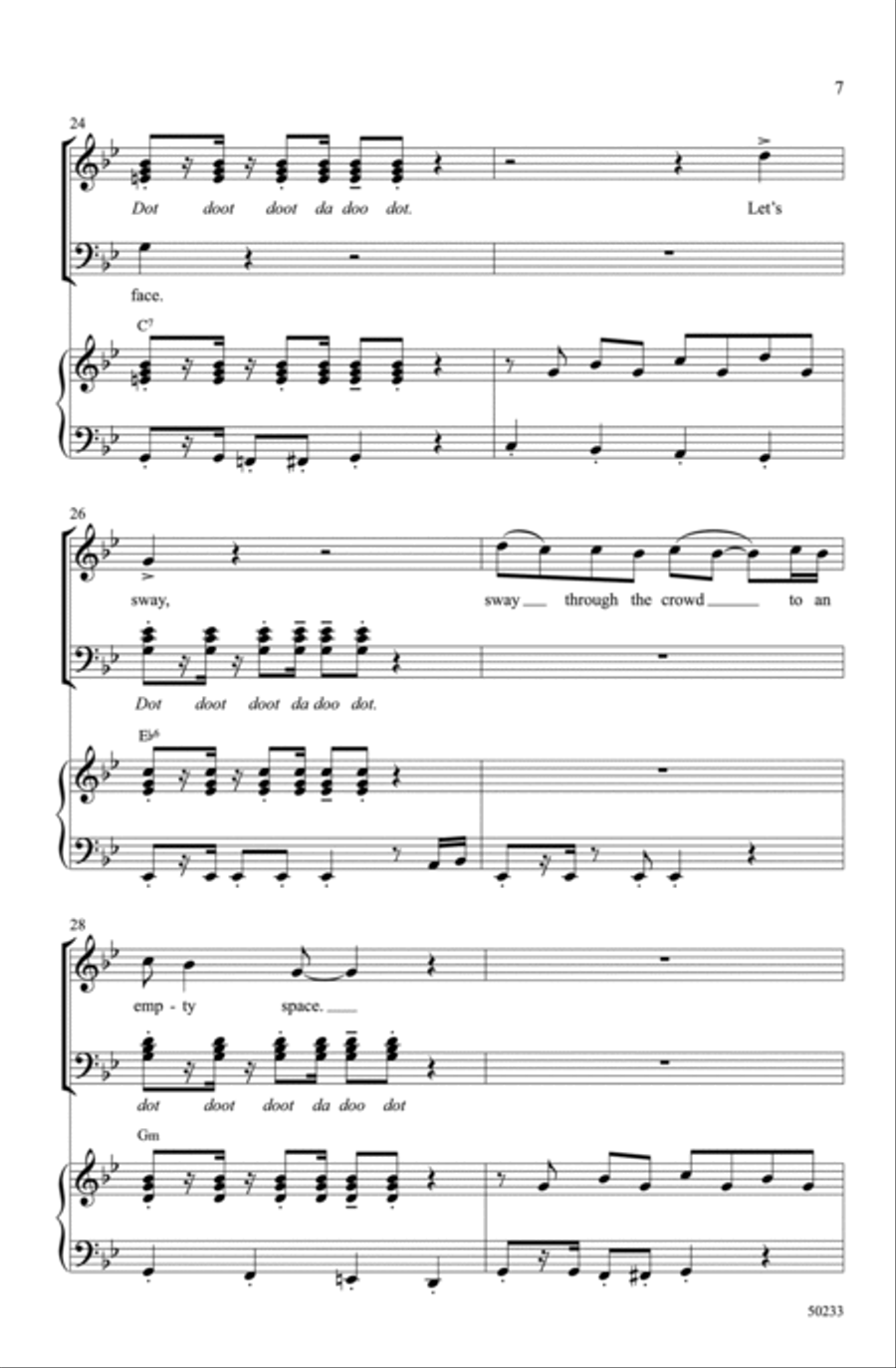 Let's Dance Let's Dance Choir scores gallery preview page 5