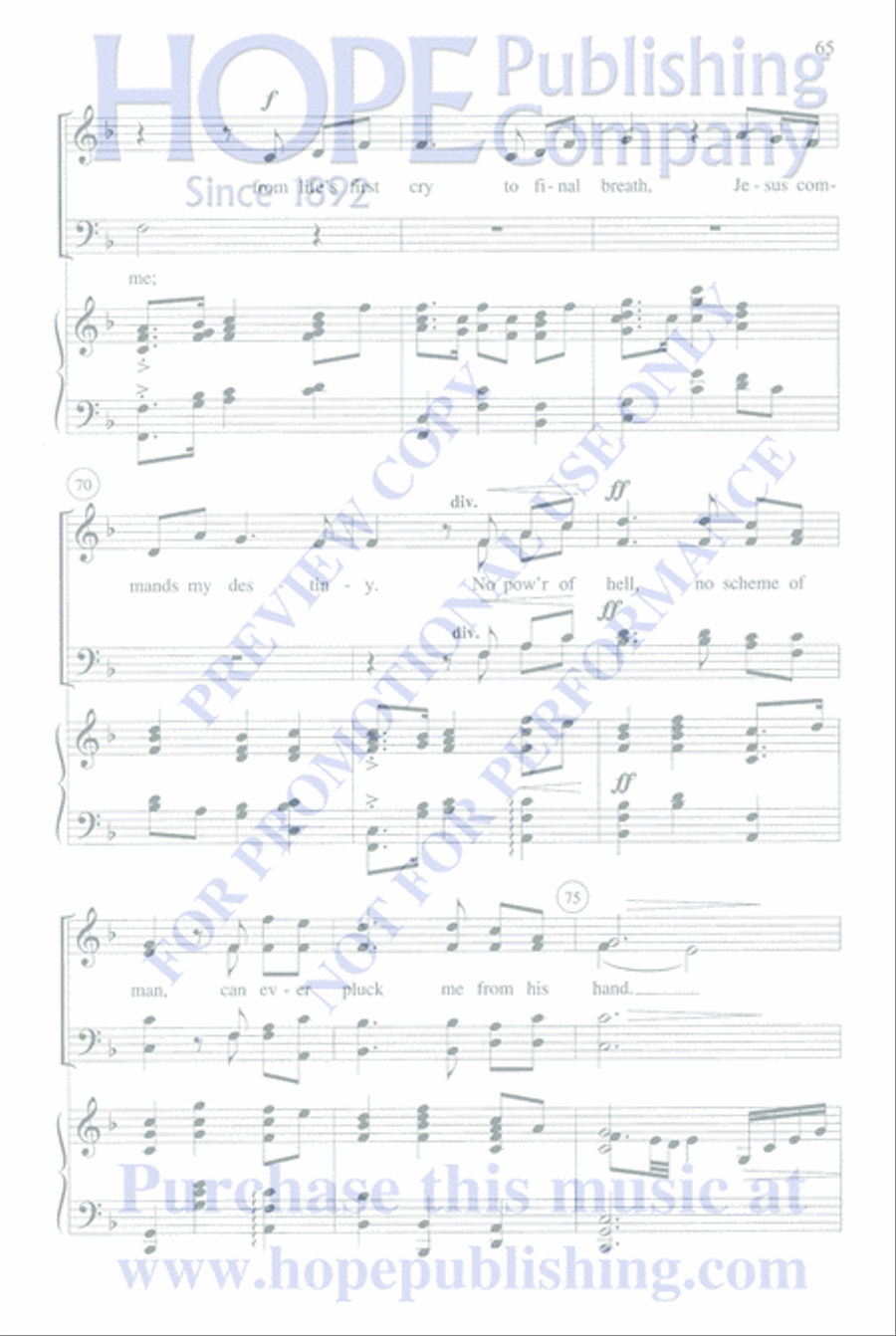 Here is the Love Here is the Love Choir scores gallery preview page 69