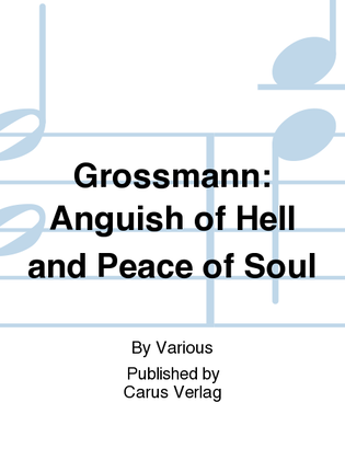 Book cover for Grossmann: Anguish of Hell and Peace of Soul