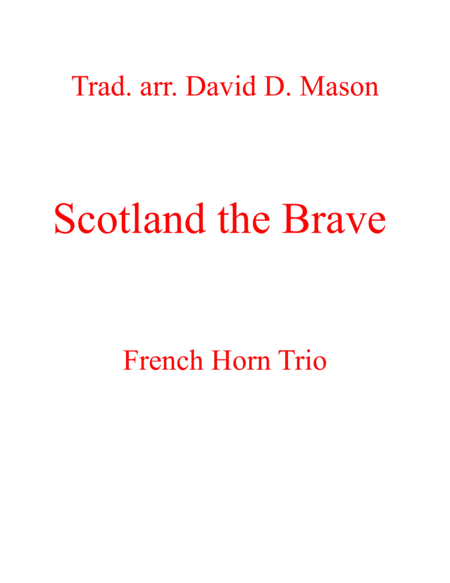 Scotland the Brave image number null