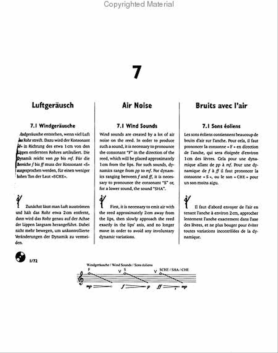 The Techniques of Bassoon Playing Bassoon scores gallery preview page 4